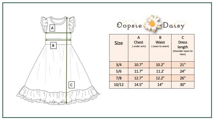 Kids Gingham Check Daisy Ruffle Twirl Spring Summer Dress