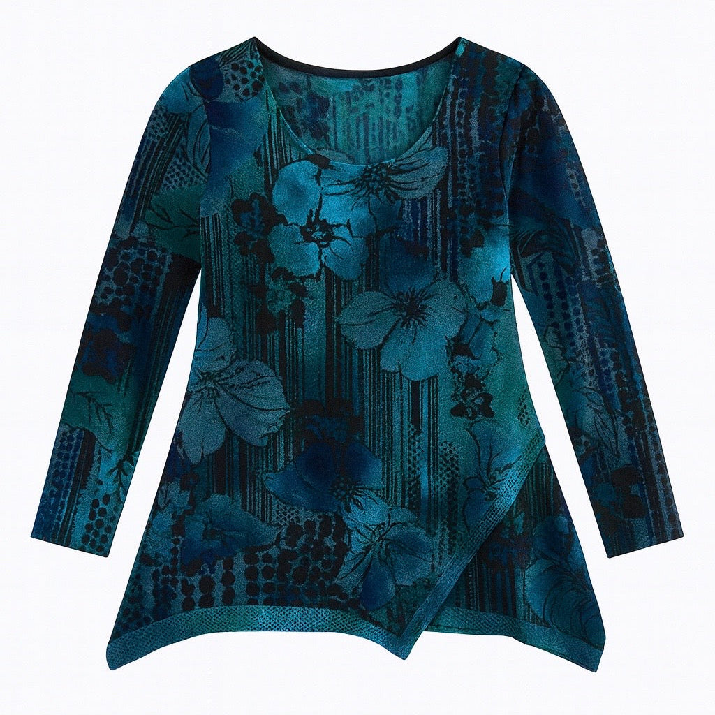 Kamana Teal Tunic