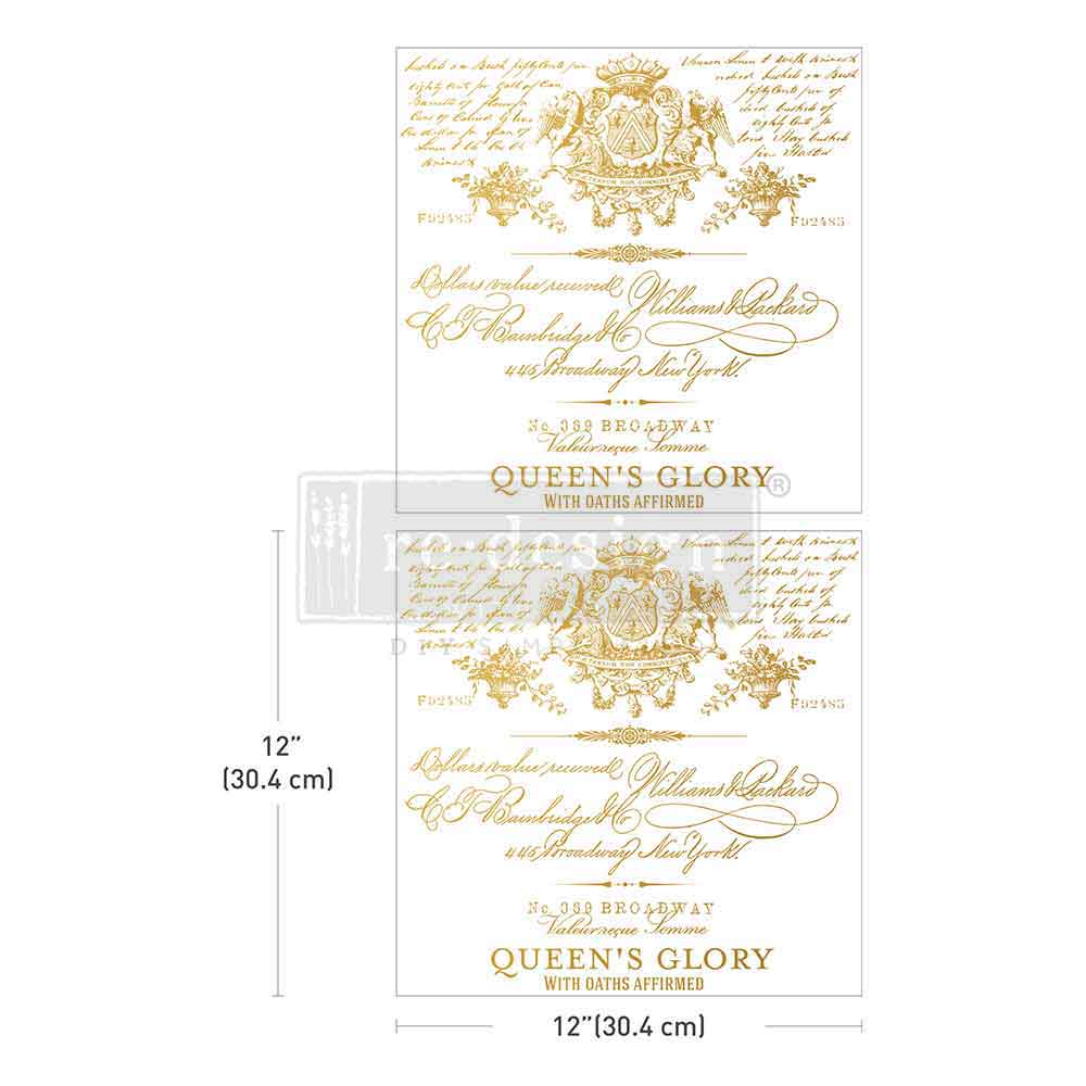 Maxi Transfers® - Queen's Glory