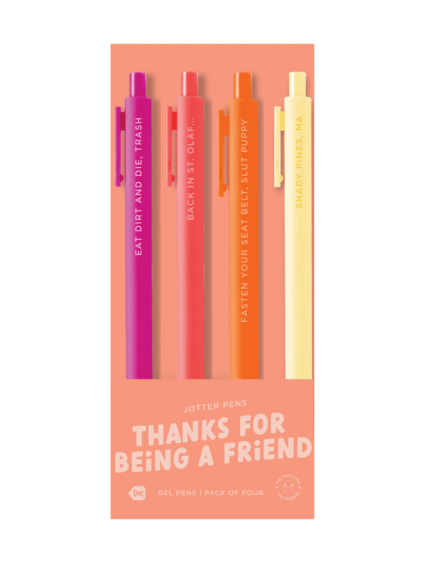 Jotter Pens - Thanks for being a Friend