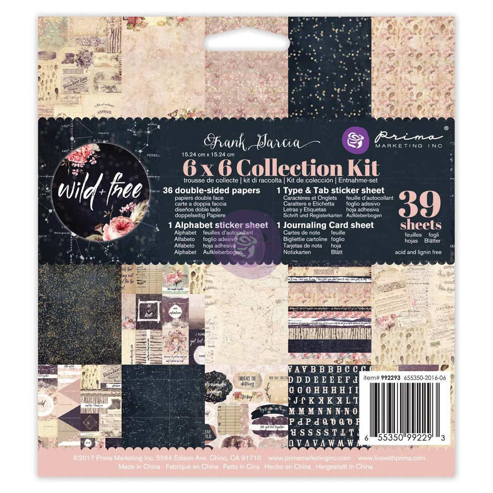 Wild and Free Collection - 6x6 Collection Kit