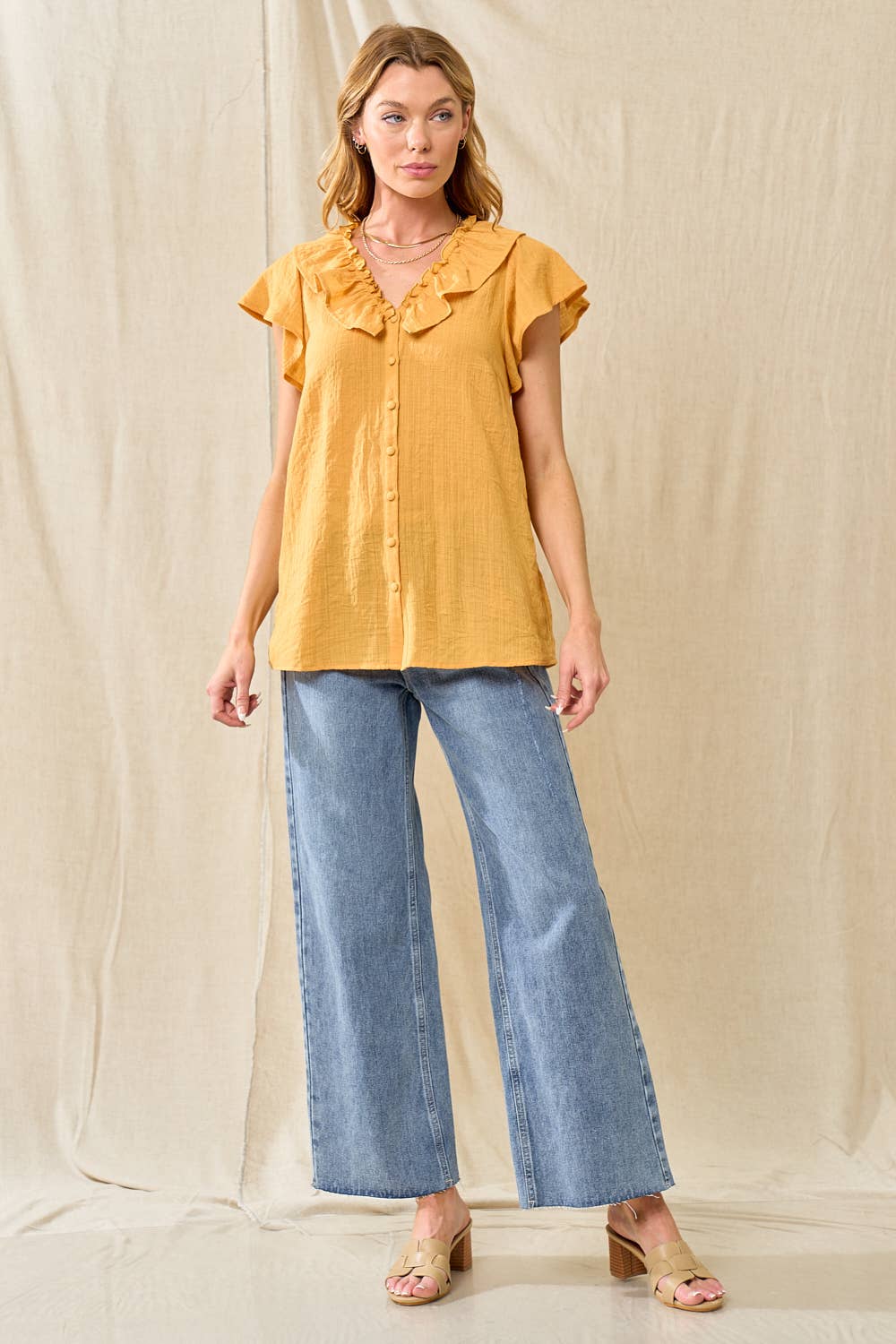 Ruffle Blouse