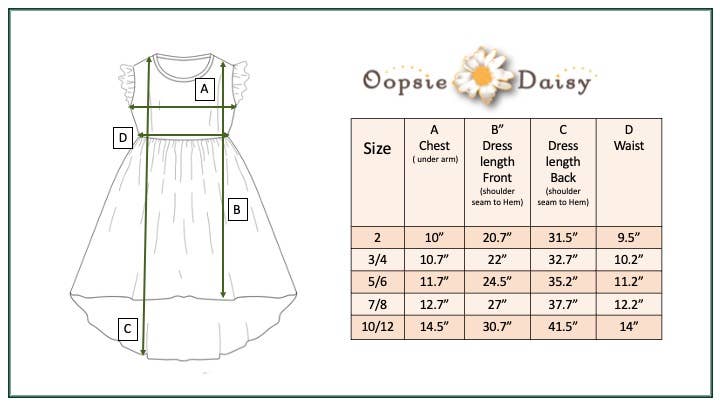 Girls Mint Sage Retro Daisy Hi-Lo Flutter Sleeve Dress