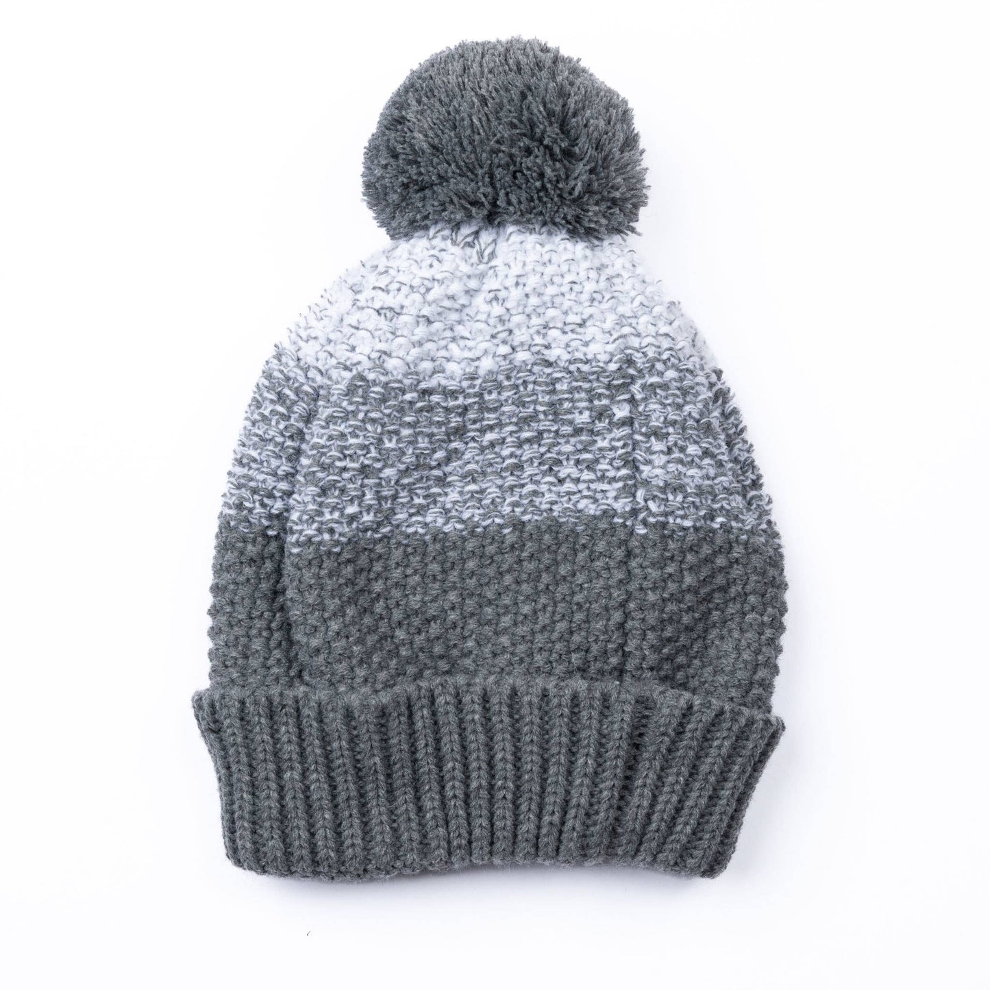 Alena Tri-Tone Textured Cold Weather Mitten & Hat Set