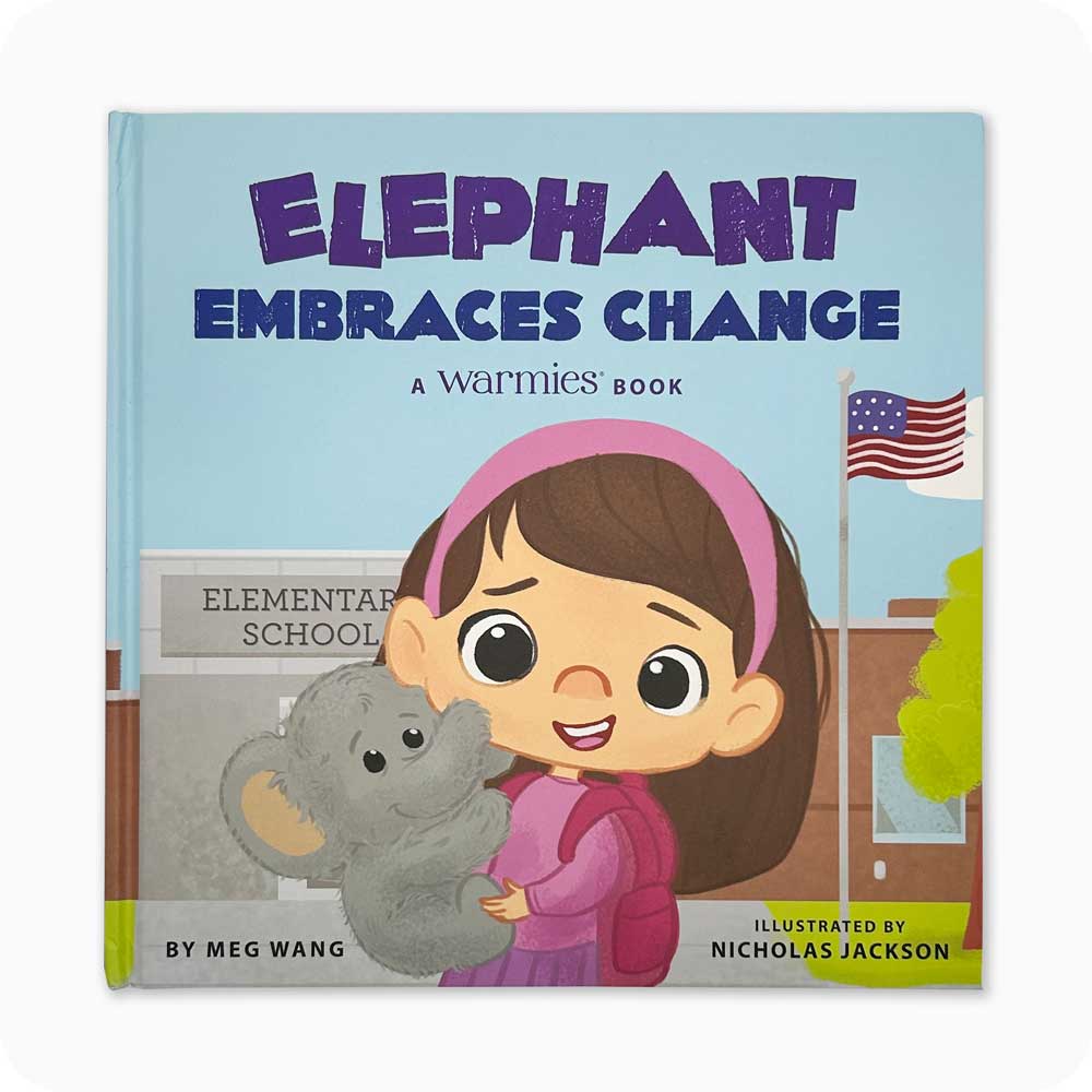Warmies Book: Elephant Embraces Change