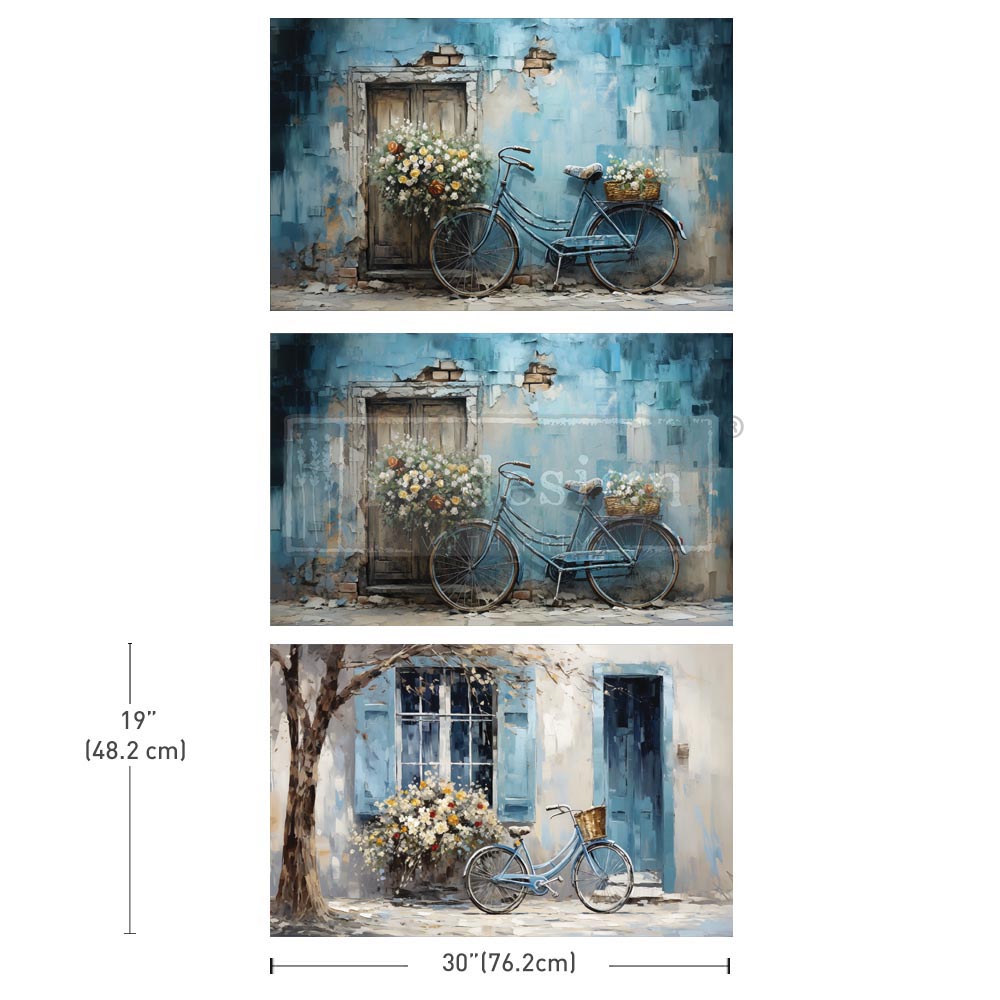 reDesign with Prima Decor Tissue Paper Pack - Bike Break