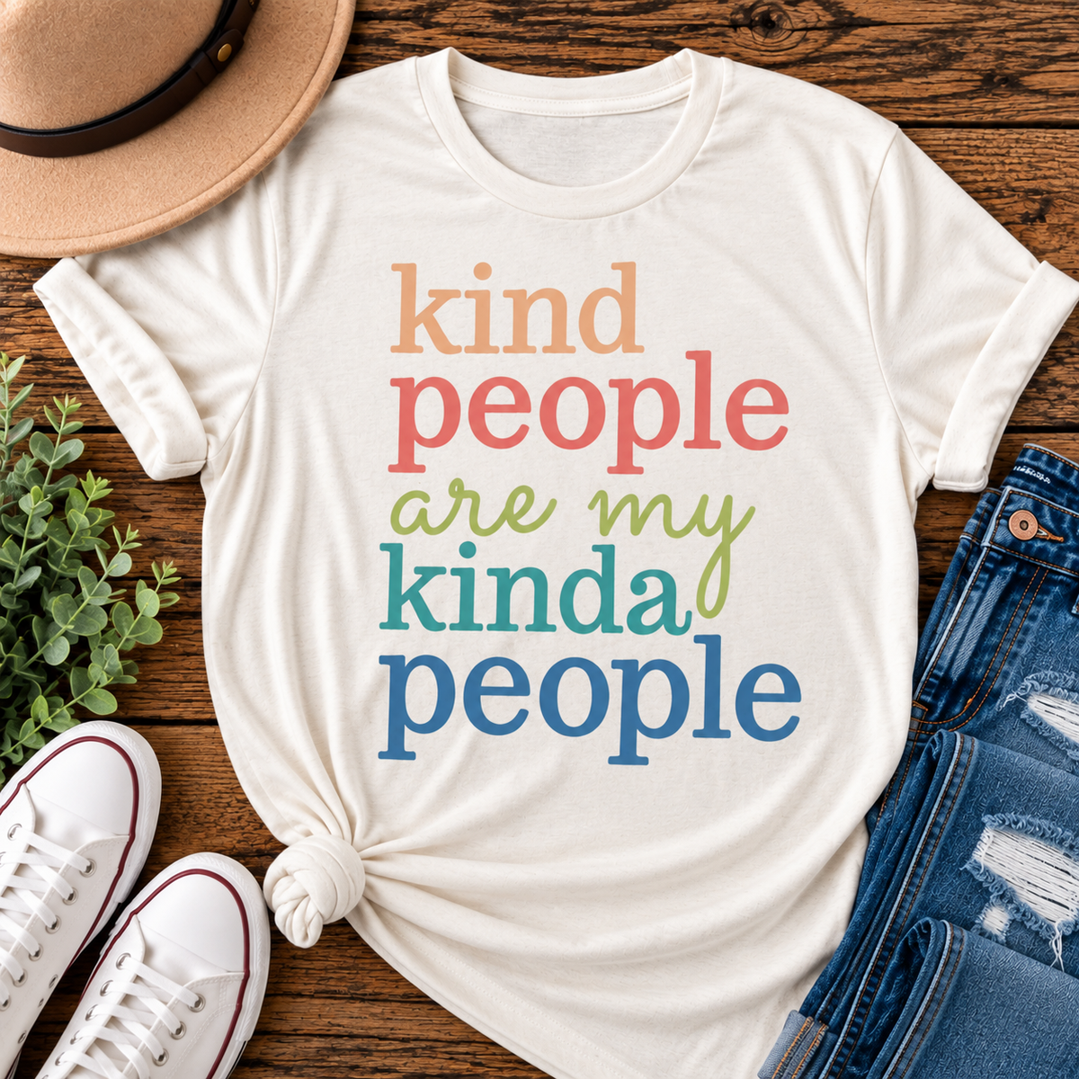 Kind People Are My Kinda People Graphic Tee