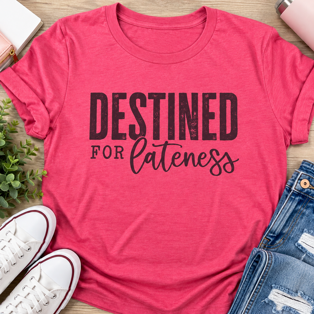 Destined for Lateness Graphic Tee