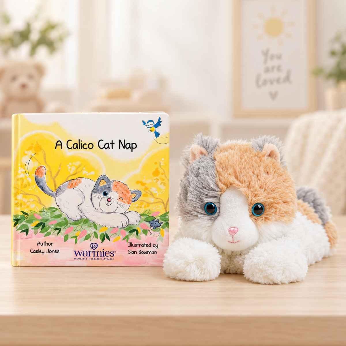 Warmies Book: A Calico Cat Nap