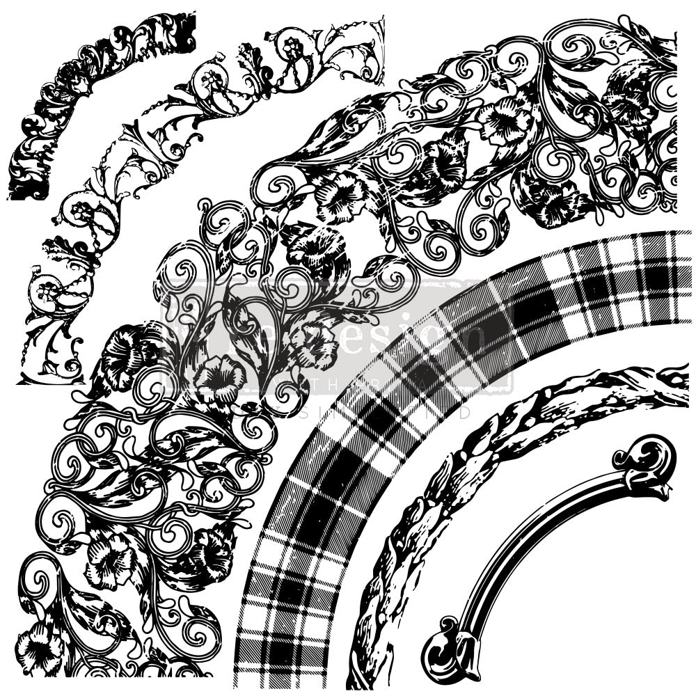 reDesign with Prima Decor Stamps