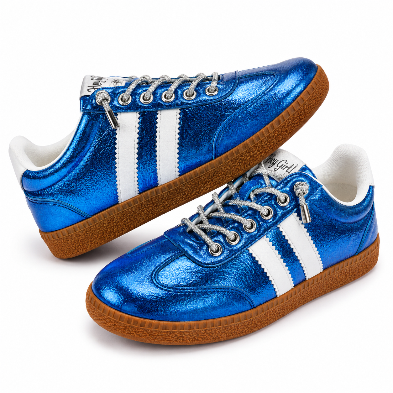 Corky's Footwear Heads Up - Blue Metallic