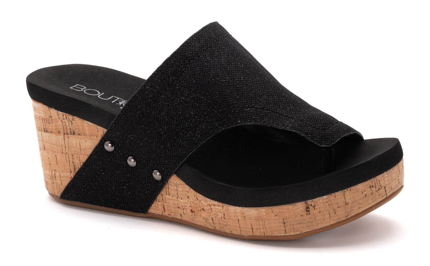 Corky's Footwear Flirty - Black Shimmer