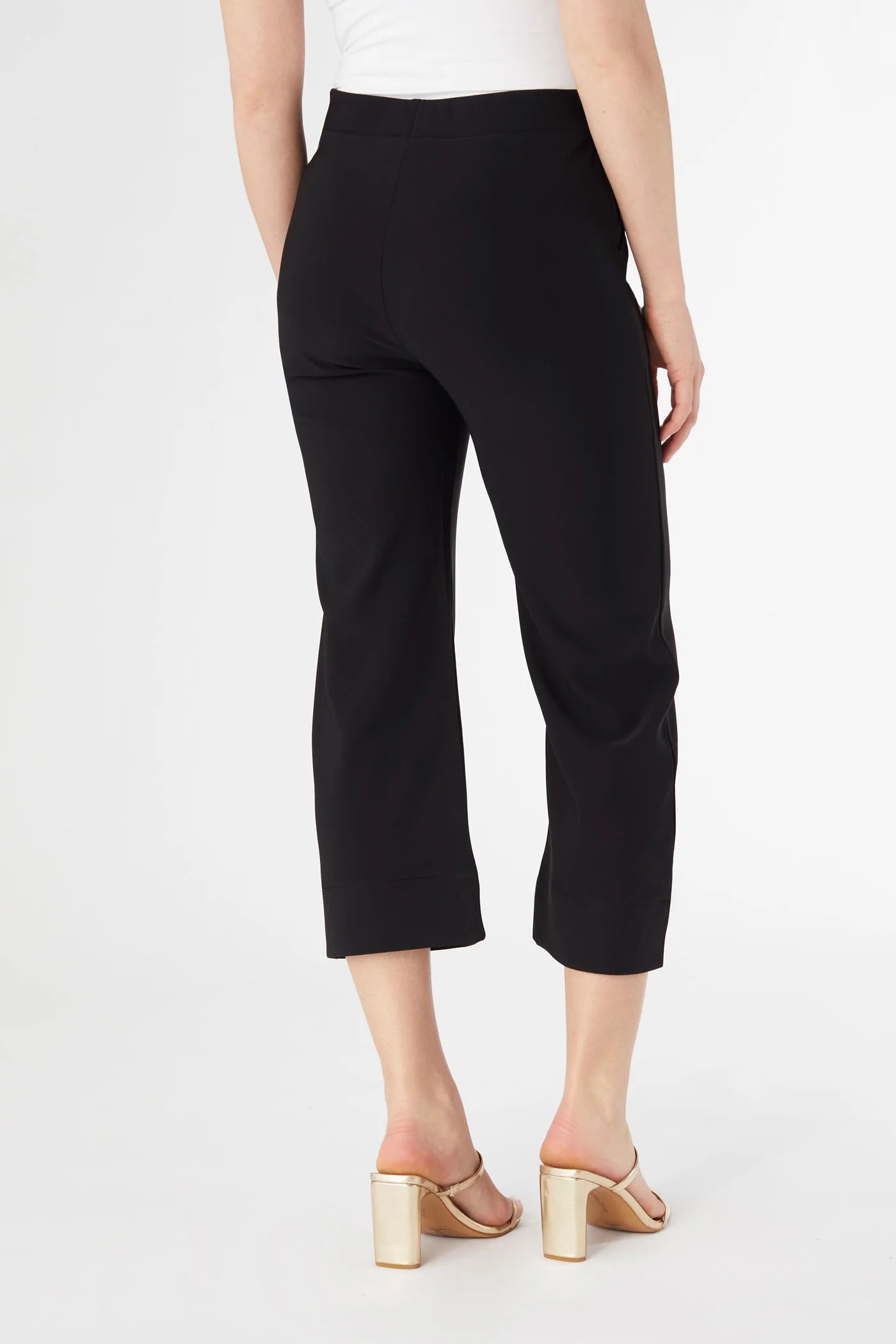 Georgie Wide Leg Cropped Pant