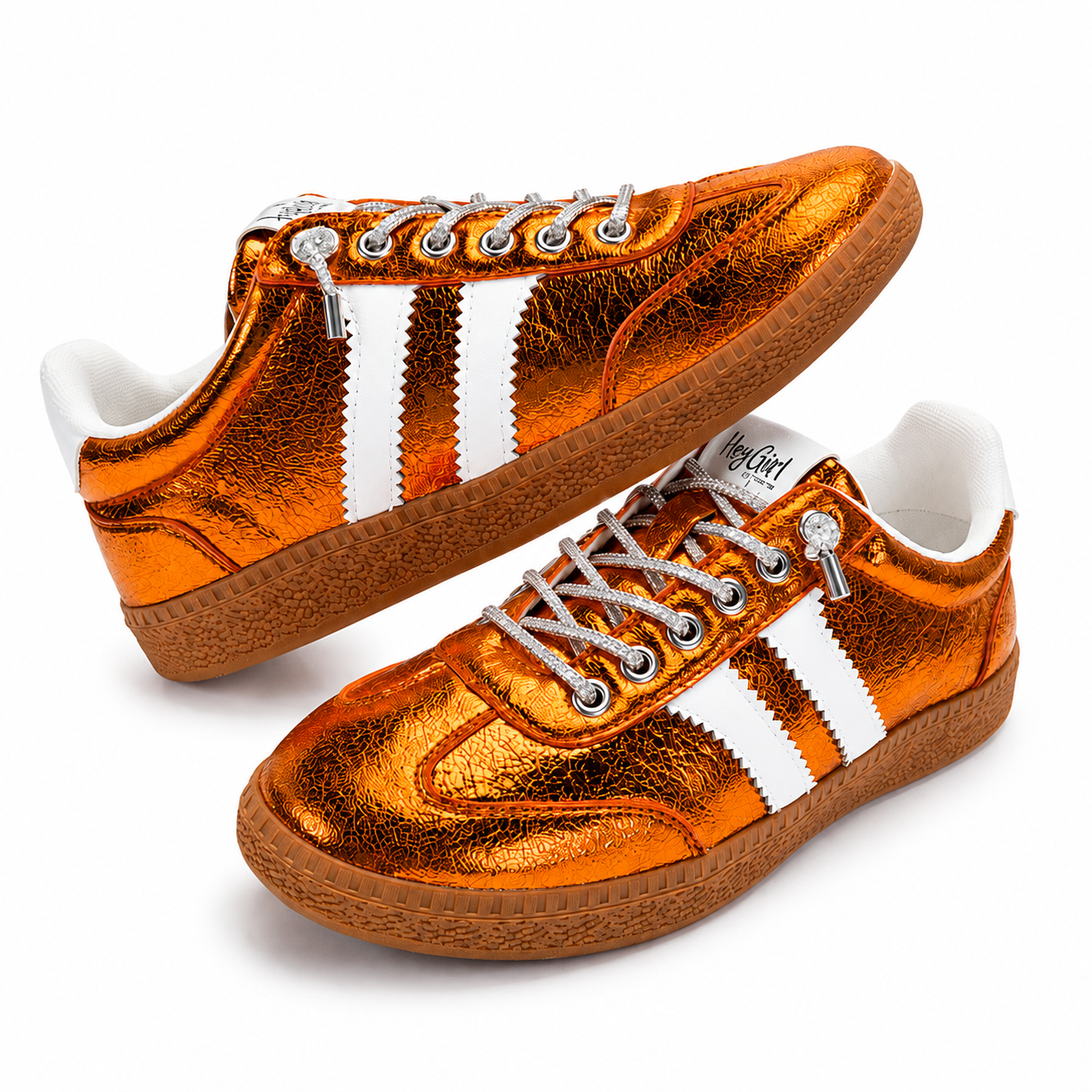 Corky's Footwear Heads Up - Orange Metallic