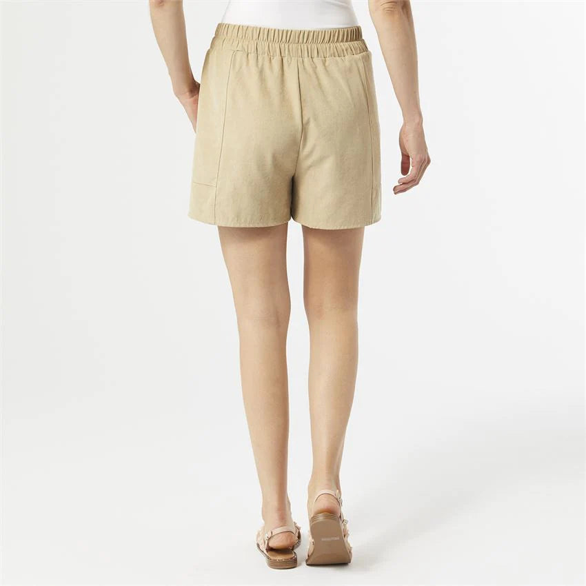 Kerrington Pull On Shorts - Khaki