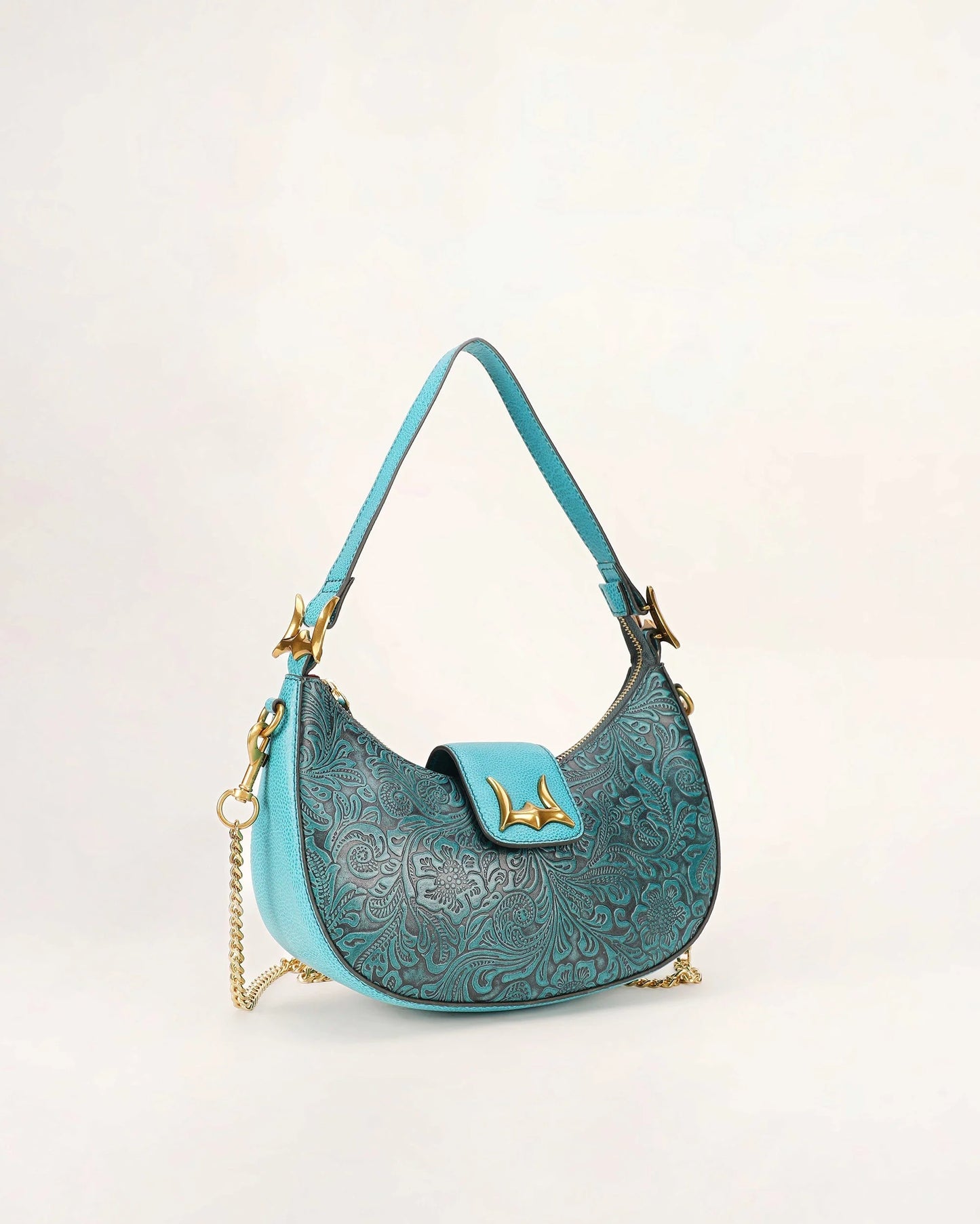 Loyal West Luxury Handbags: LW Hobo Medium Purse