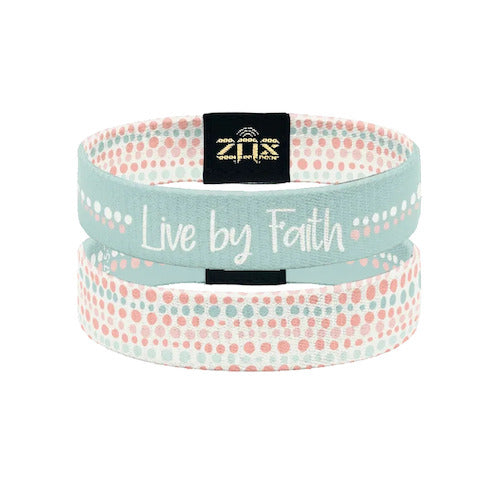 ZOX Interactive Bible Bracelets - Live by Faith