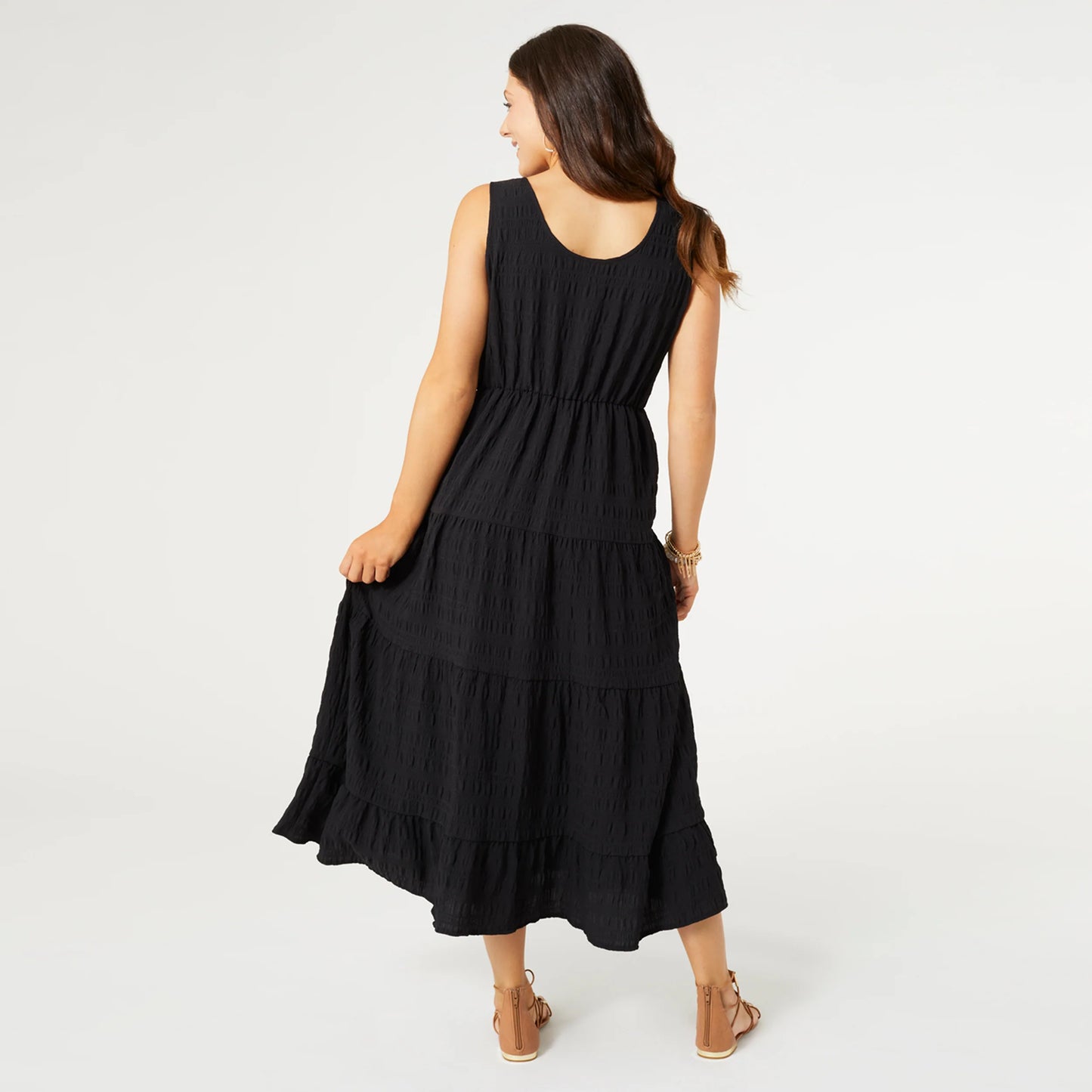 Meadow Gauze Tiered Tank Dress