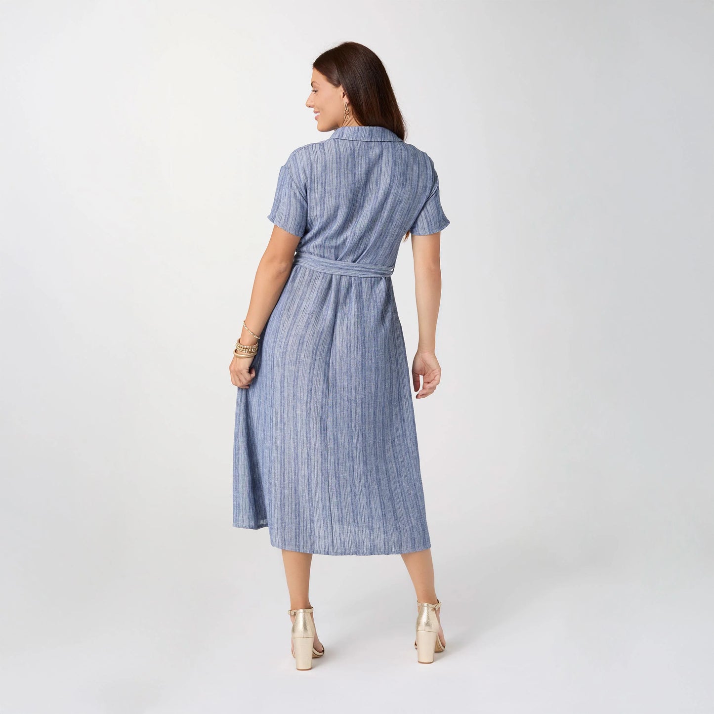 Miriam Short Sleeve Shirtdress
