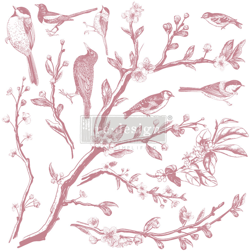 reDesign with Prima Decor Stamps