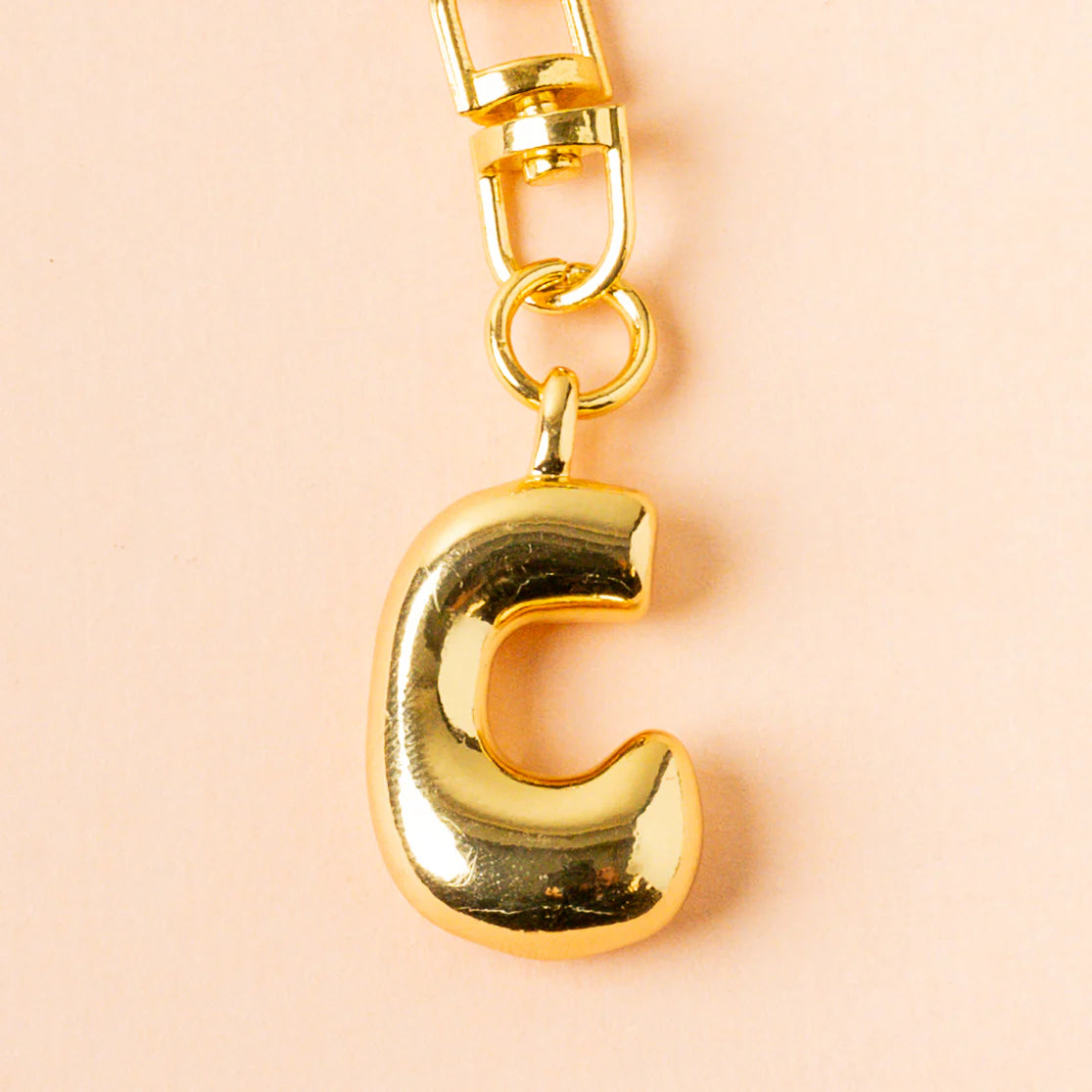 The Darling Effect: Bubble Letter Keychain Bag Charms