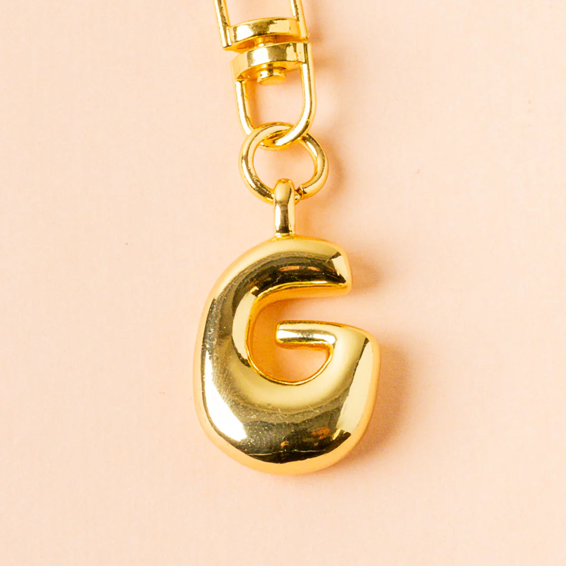 The Darling Effect: Bubble Letter Keychain Bag Charms