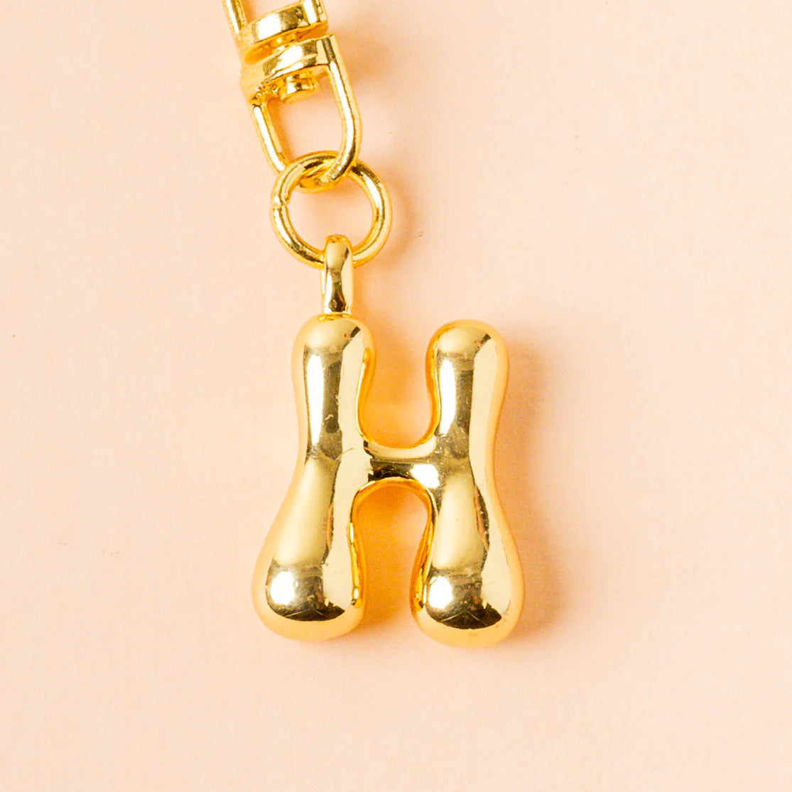 The Darling Effect: Bubble Letter Keychain Bag Charms