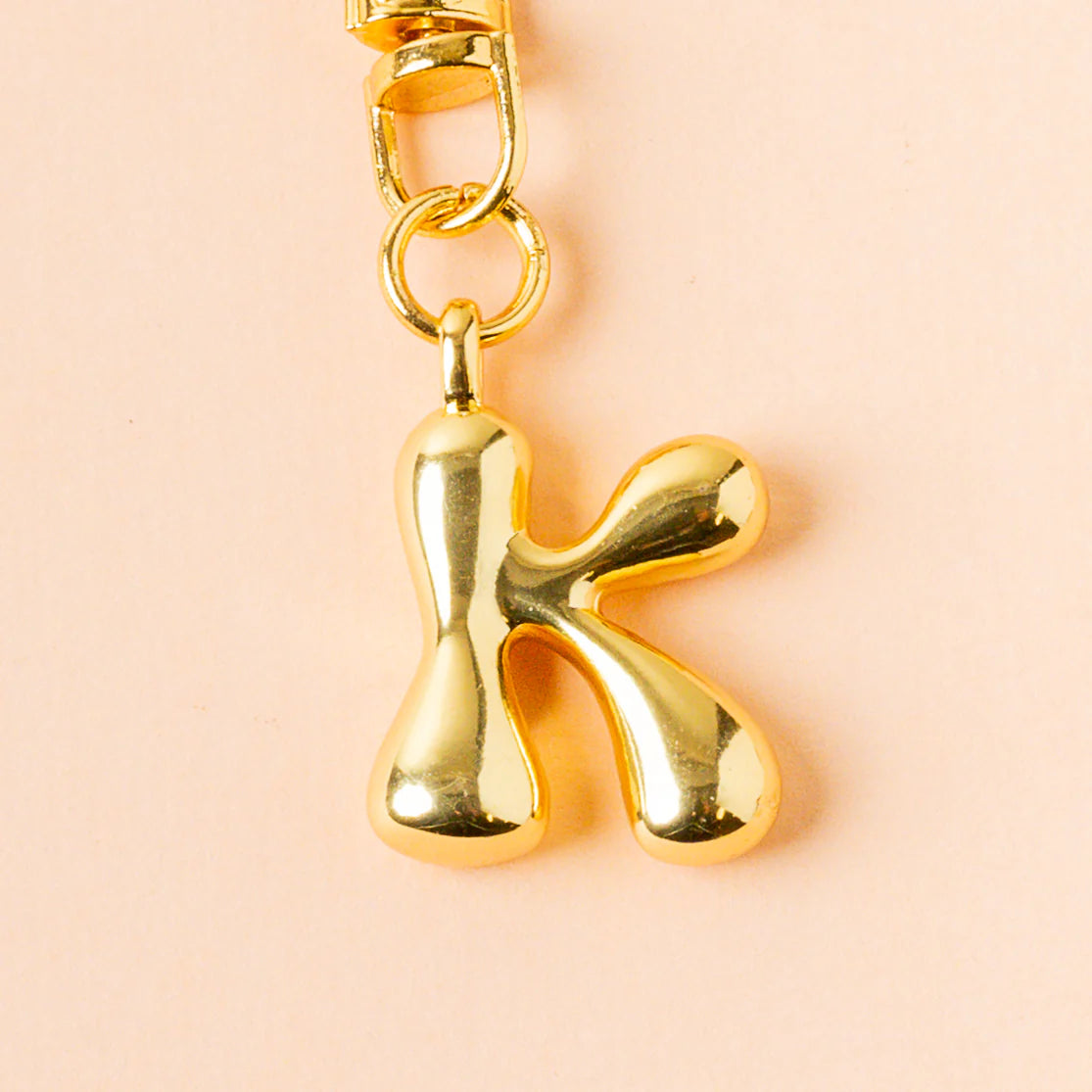 The Darling Effect: Bubble Letter Keychain Bag Charms