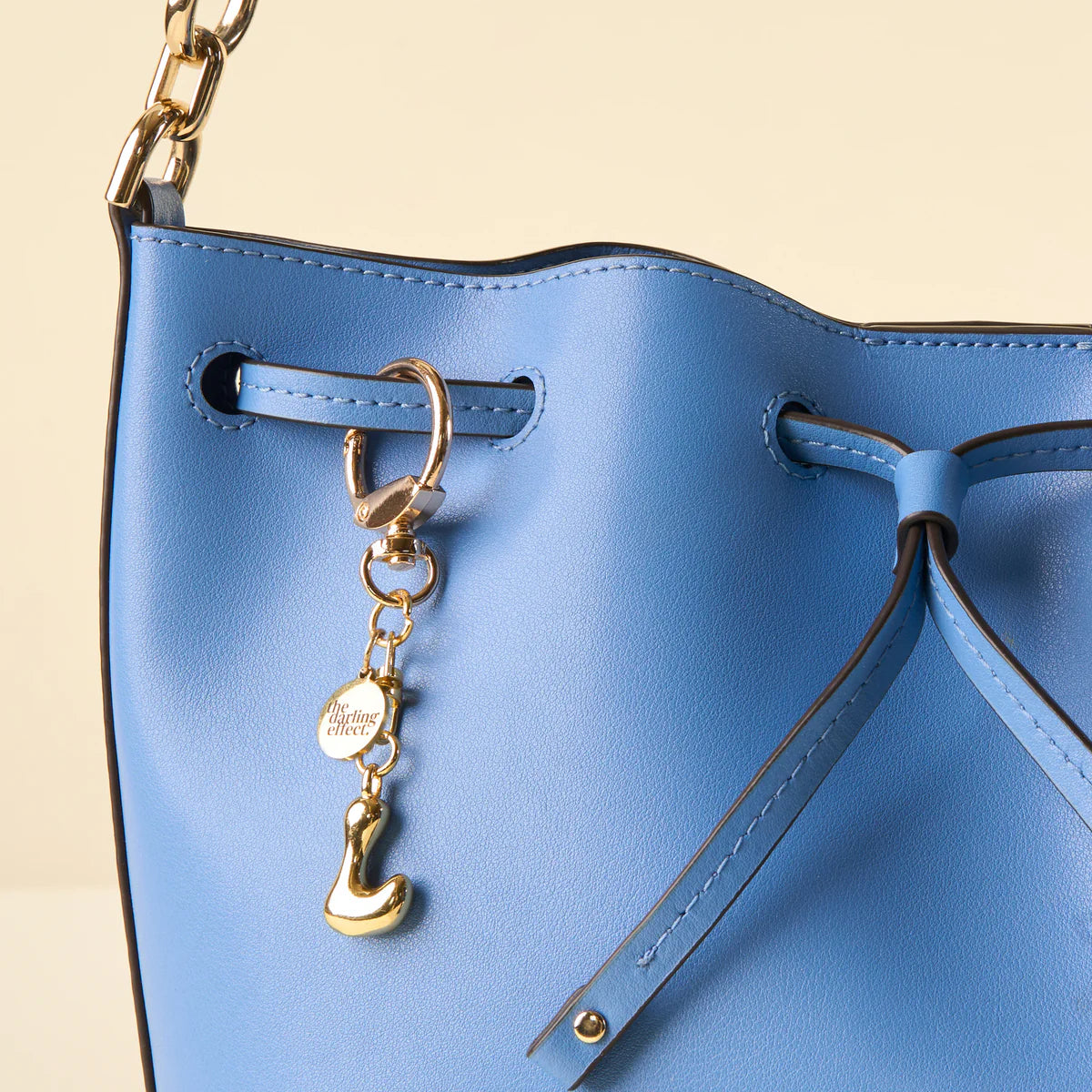 The Darling Effect: Bubble Letter Keychain Bag Charms
