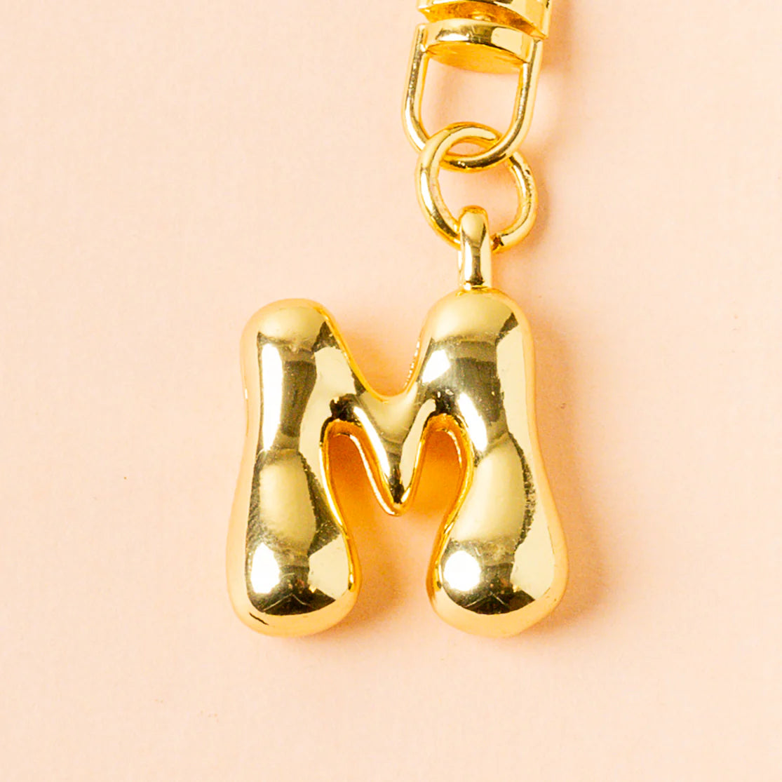 The Darling Effect: Bubble Letter Keychain Bag Charms