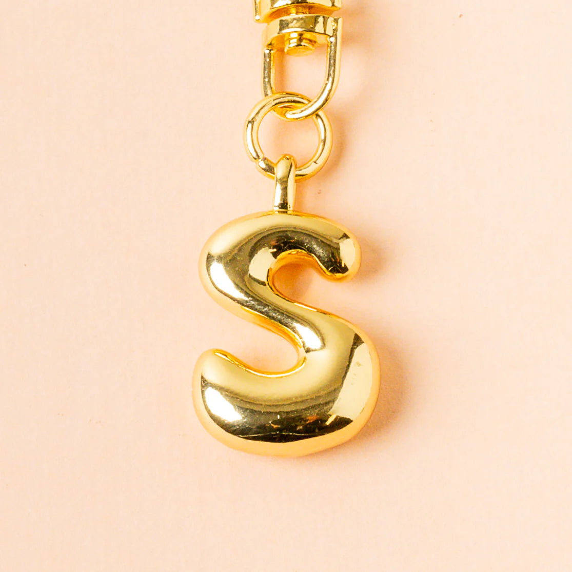 The Darling Effect: Bubble Letter Keychain Bag Charms
