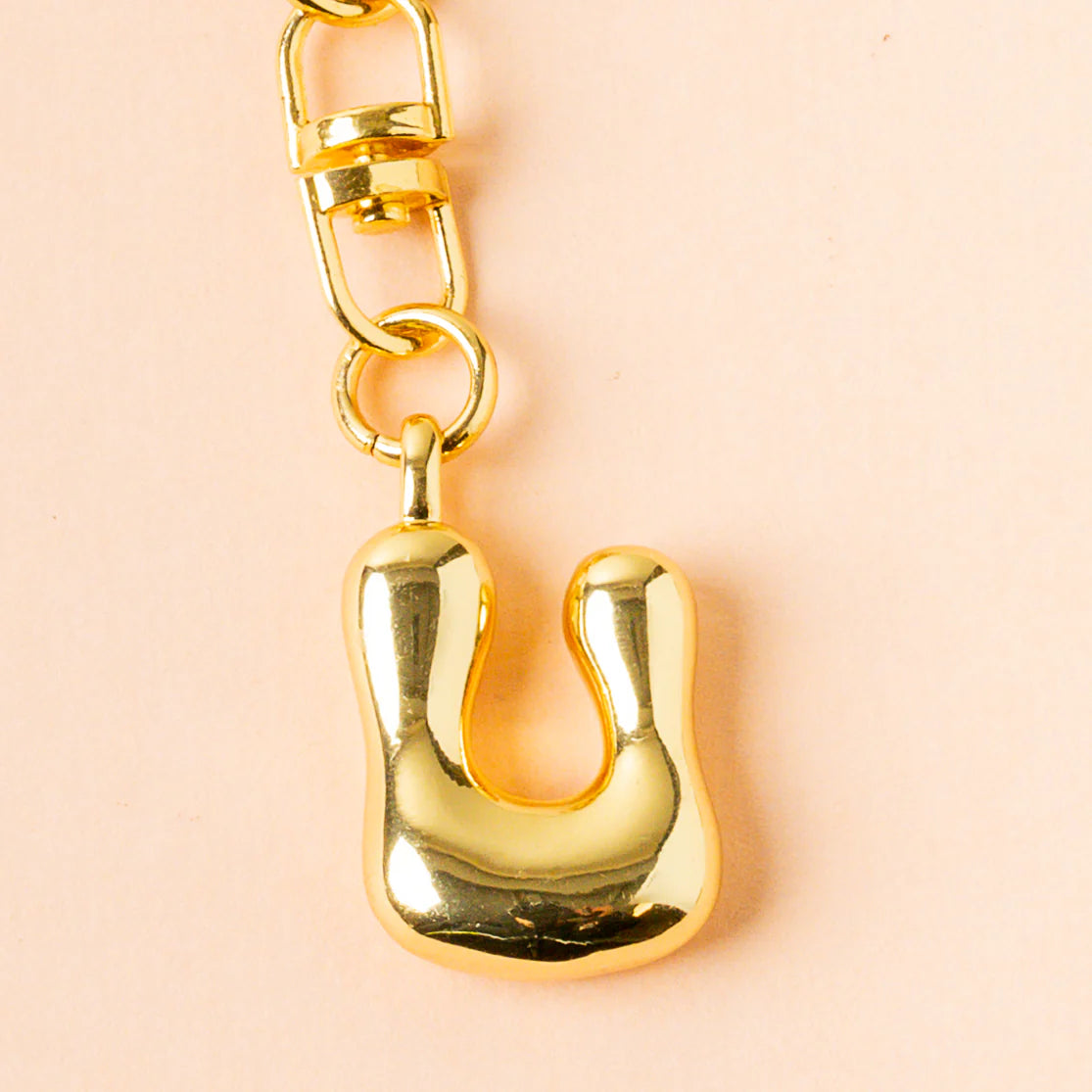 The Darling Effect: Bubble Letter Keychain Bag Charms