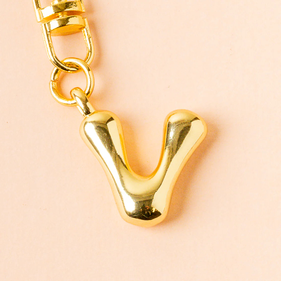 The Darling Effect: Bubble Letter Keychain Bag Charms