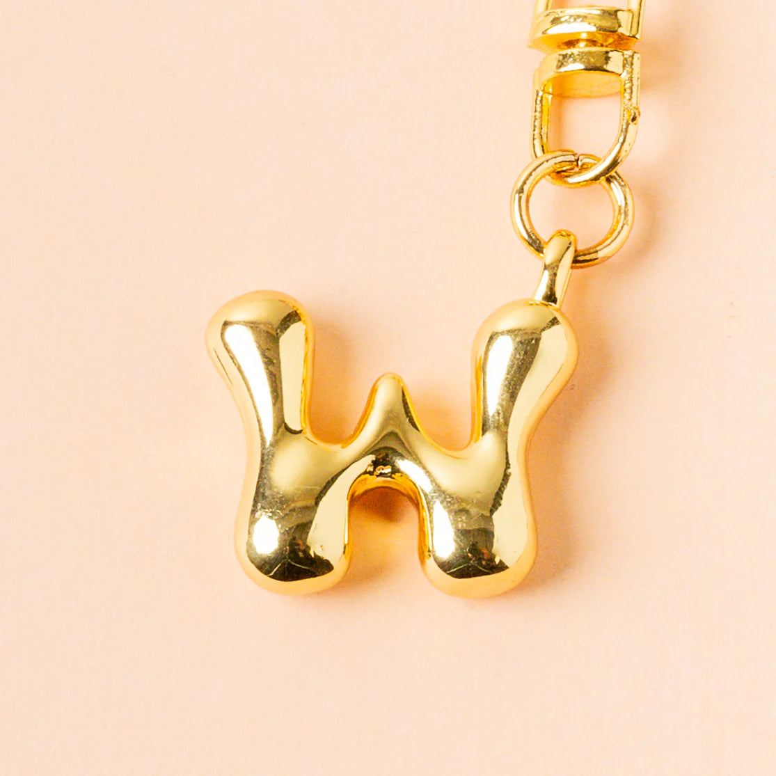 The Darling Effect: Bubble Letter Keychain Bag Charms