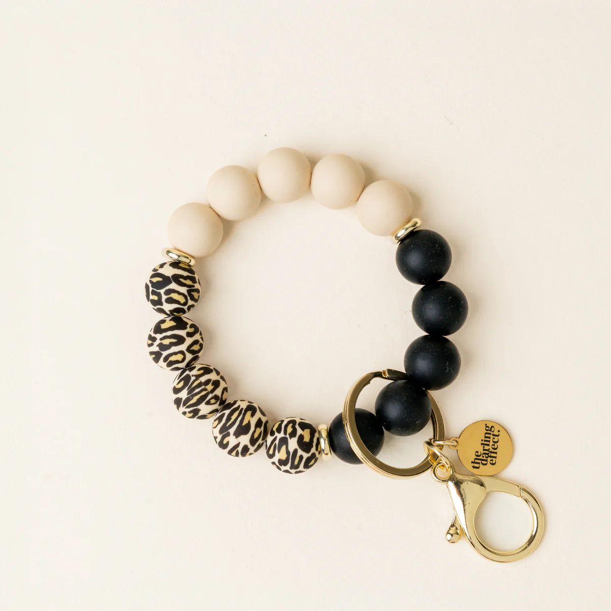 Hands-Free Beaded Keychain Wristlet - Wild Child
