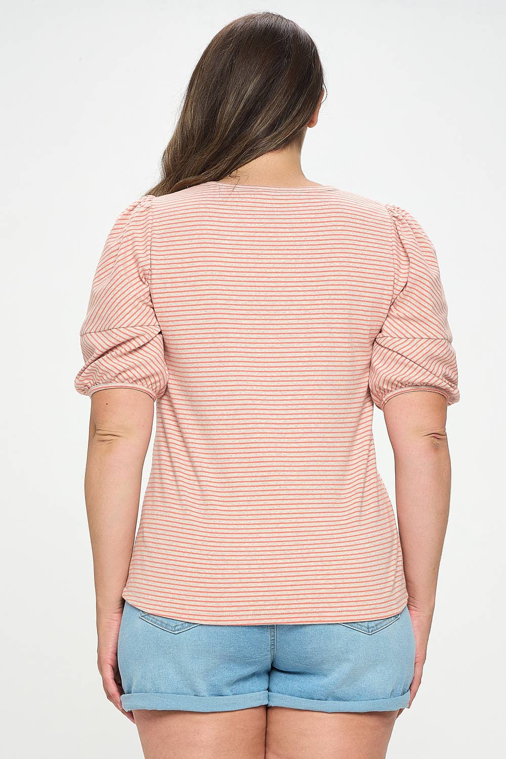 Bubble Sleeve Knit Top