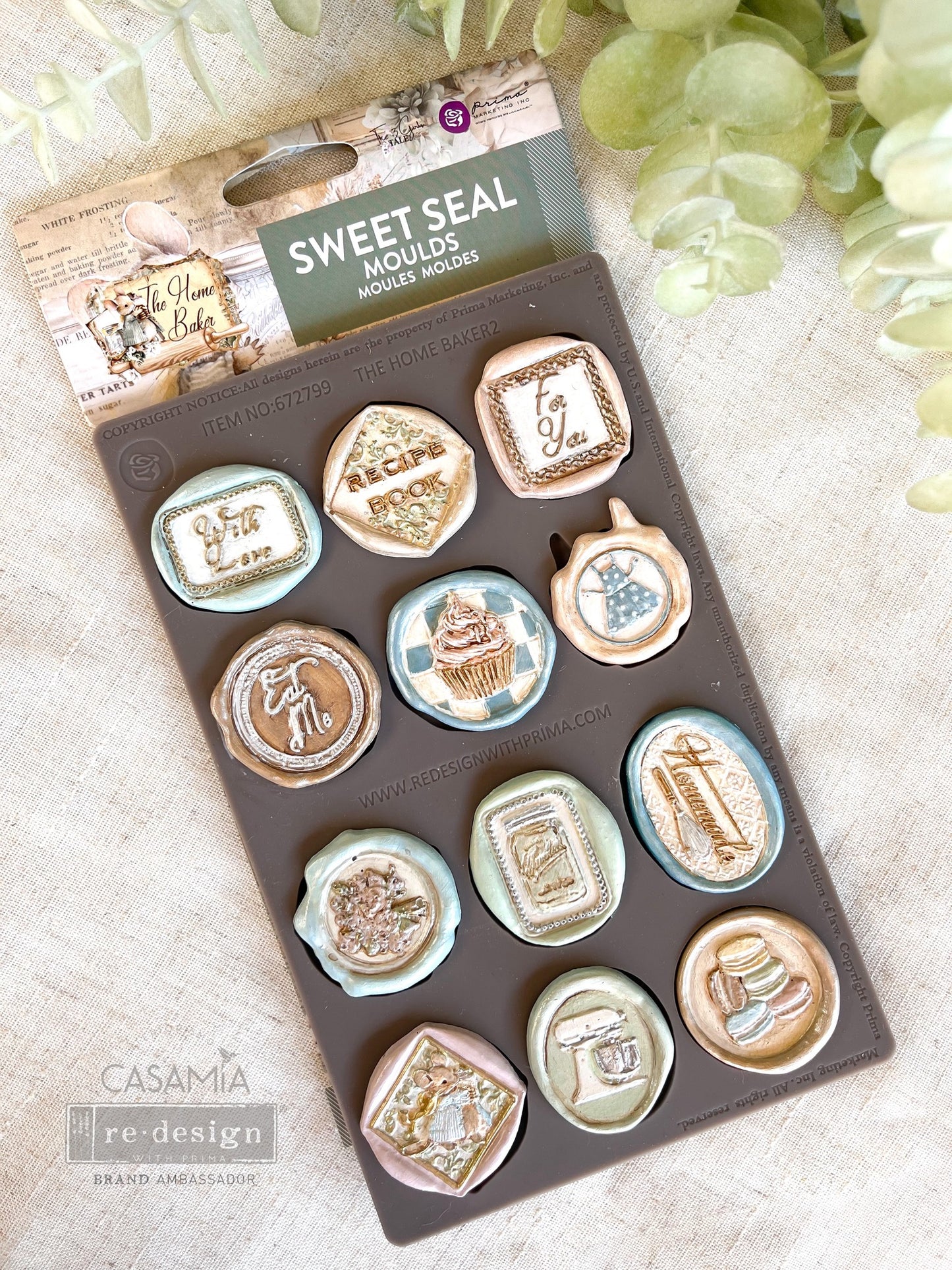 Prima Marketing - The Home Baker Collection Mould - Sweet Seal