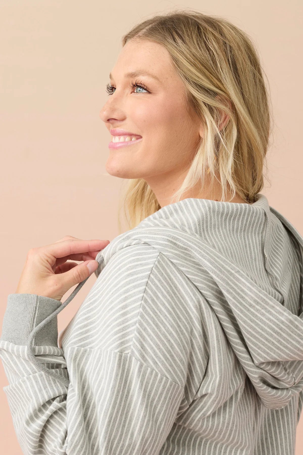 Brooklyn Hooded Zip-Up Sweatshirt