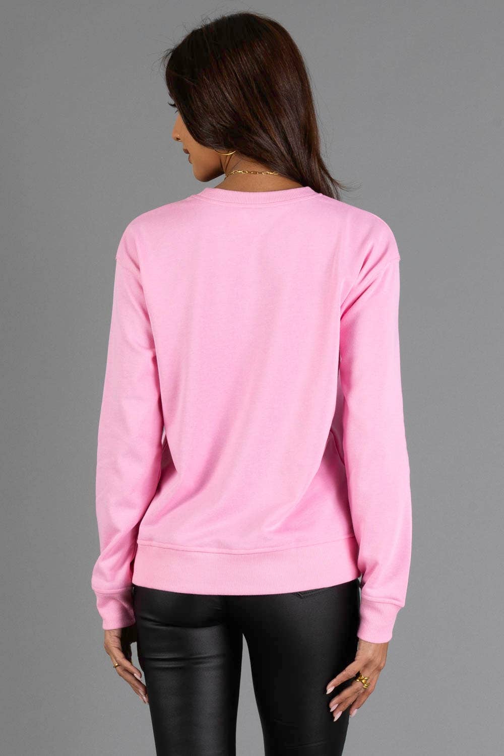 Pink Holly Jolly Sweatshirt