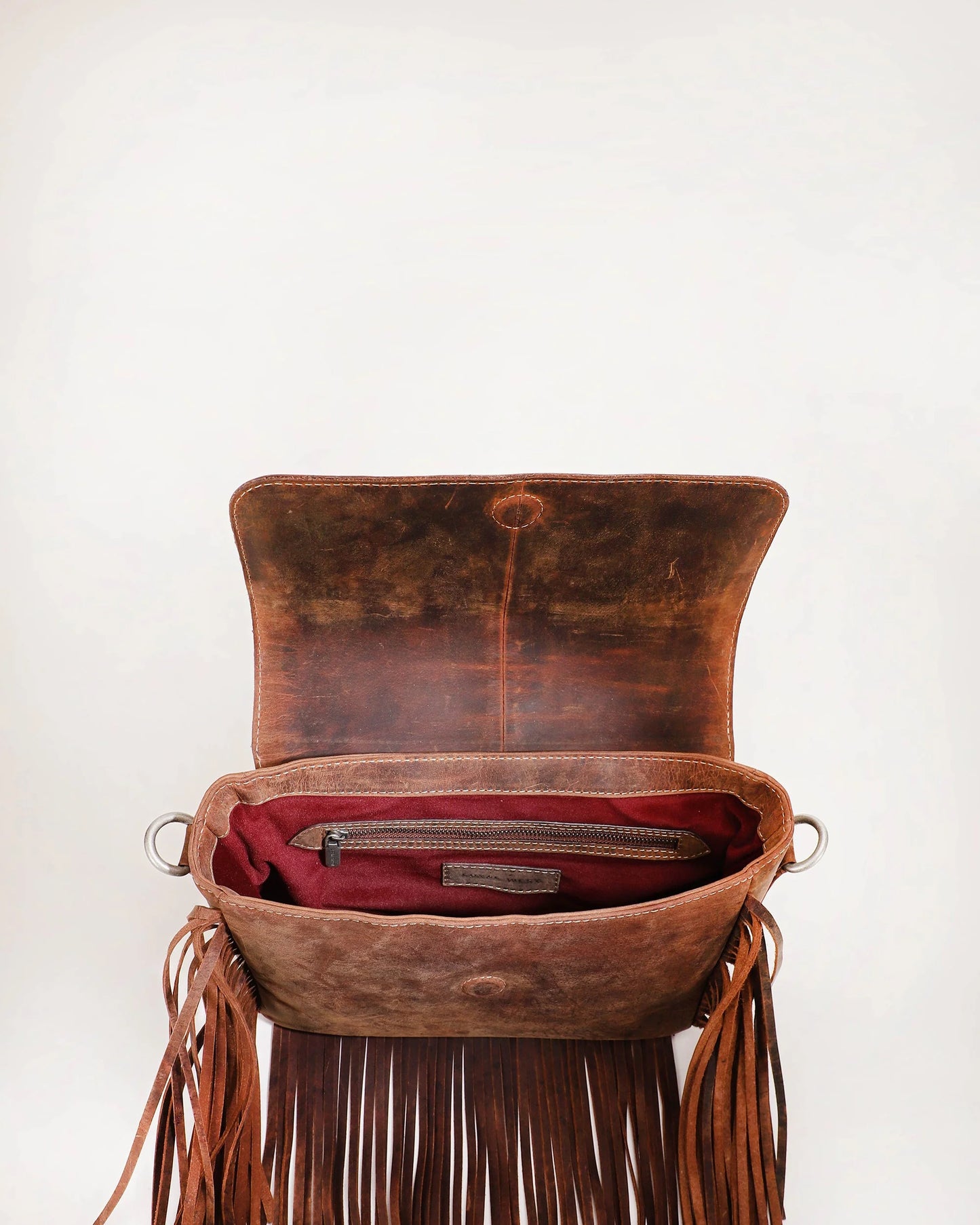 Loyal West Luxury Handbags: Canyon Tassle Bag