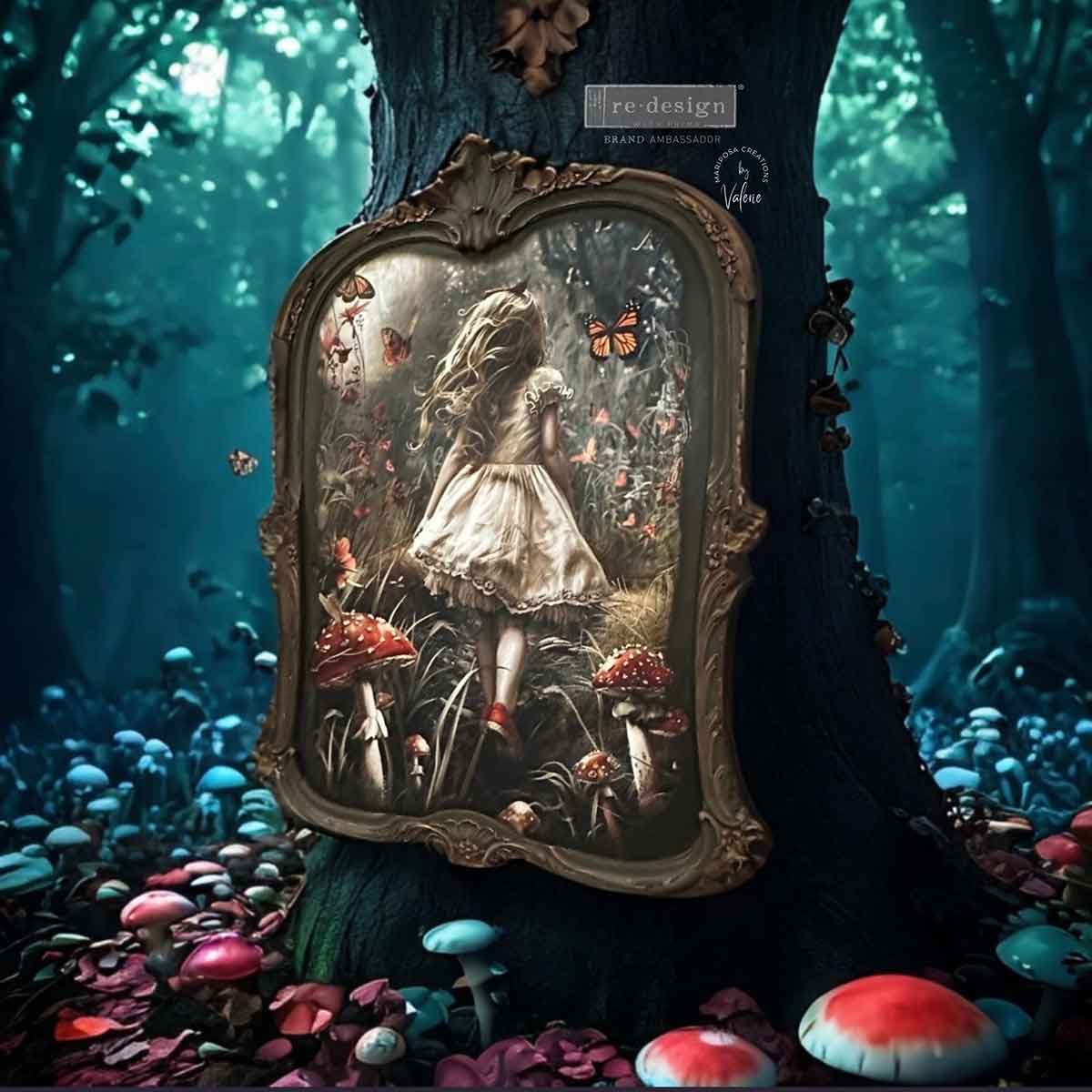 reDesign with Prima A1 Decoupage Fiber - Dreamlike Trails