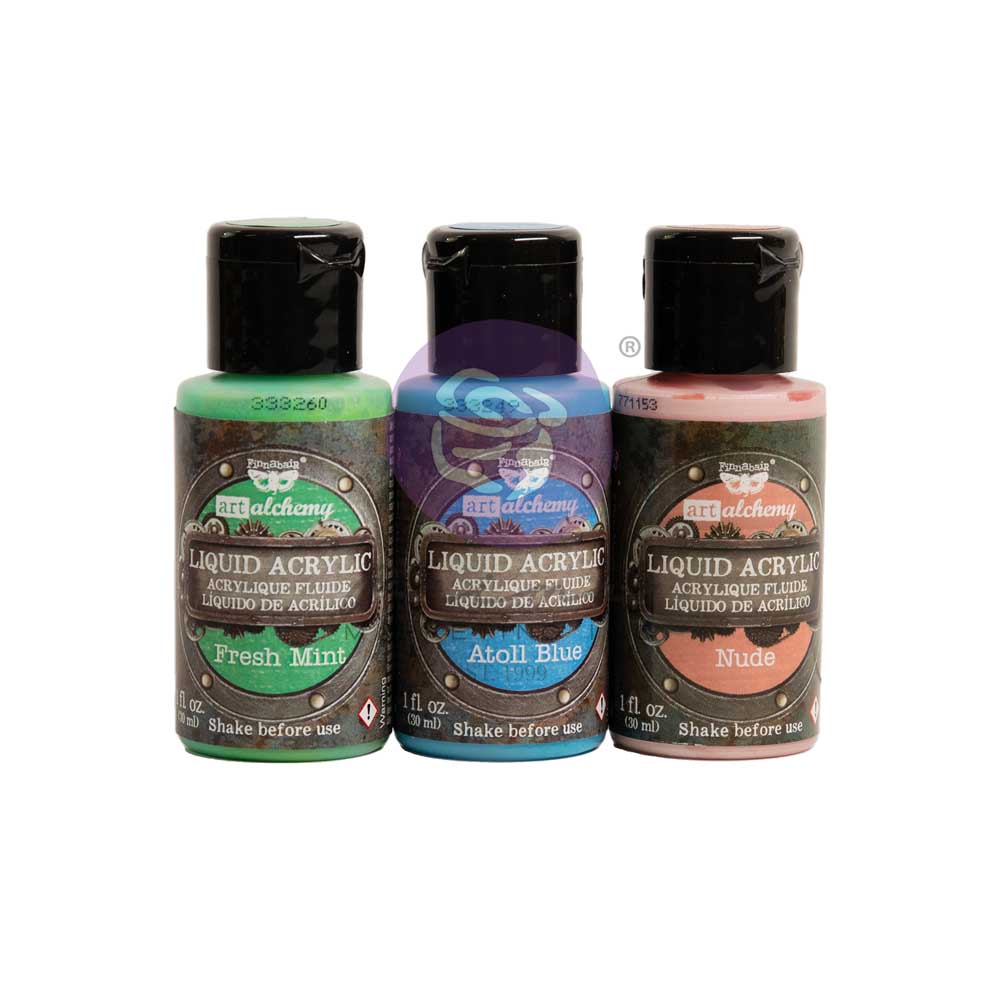 Finnabair - Limited Edition Art Alchemy Liquid Acrylic Set