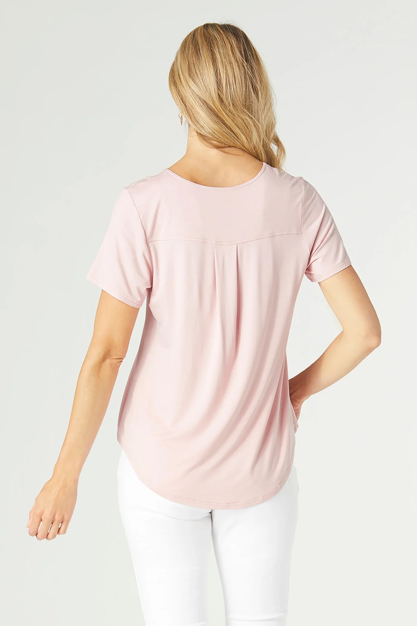 Erin Pleat Back Tee