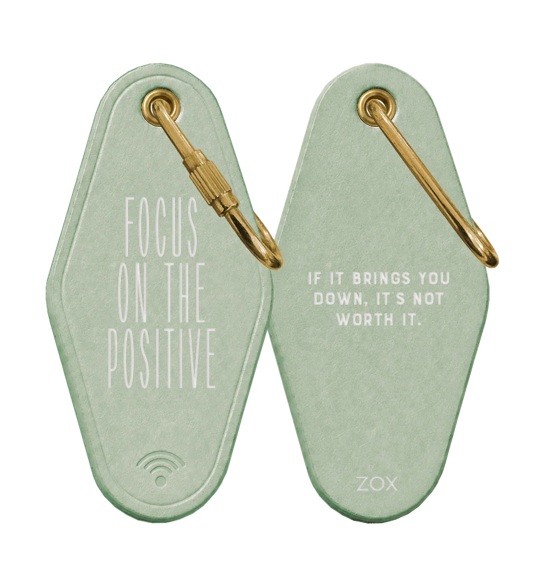 ZOX Interactive Keychains - Focus on the Positive