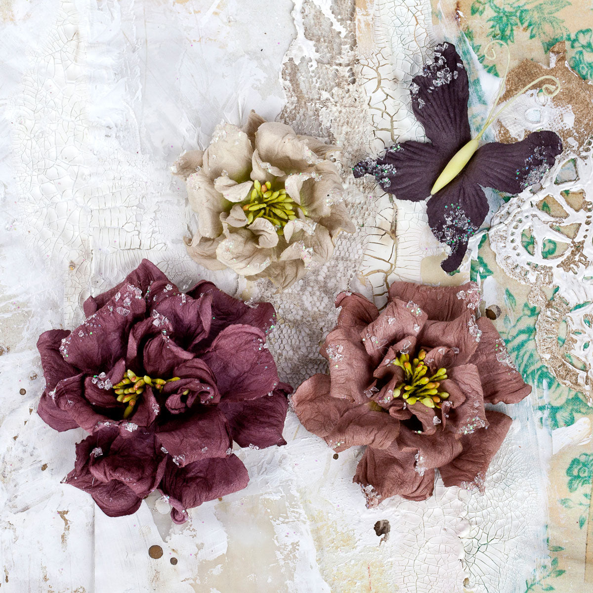 Troika Collection Flowers - Fossil