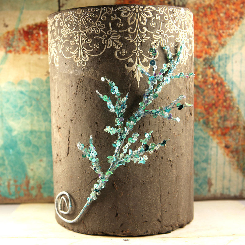 Prima Marketing Flowers Rock Candy - Ice Green