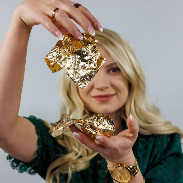 Redesign with Prima KACHA Gold Leaf Sheet