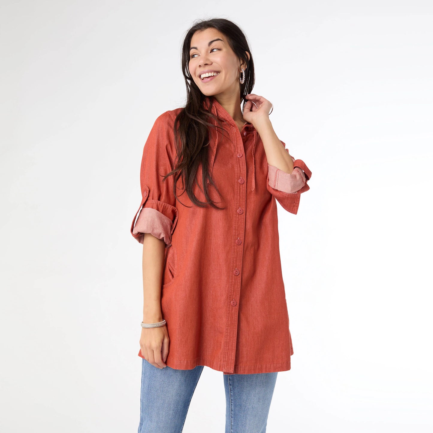 Maddie Hooded Tunic