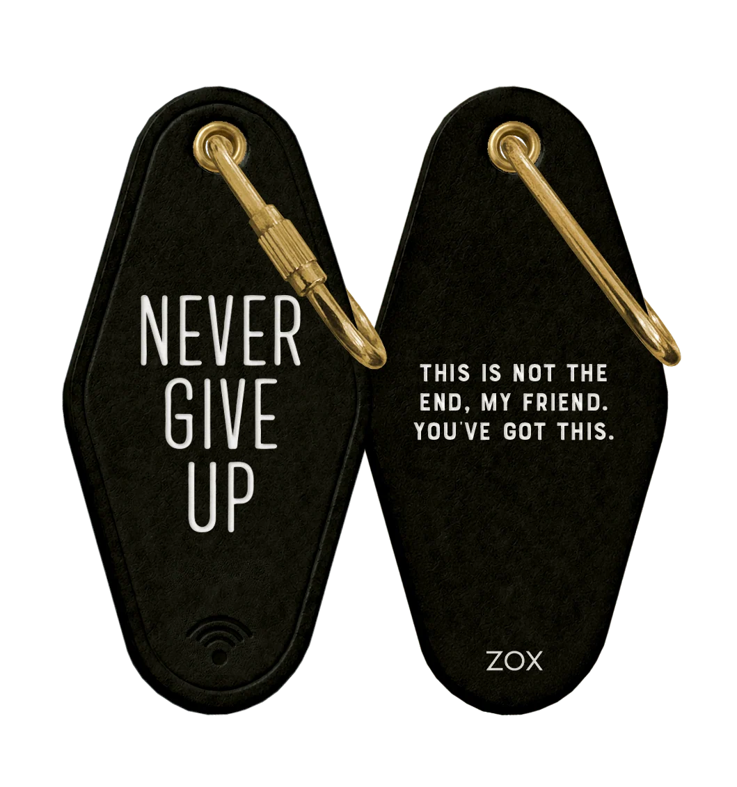 ZOX Interactive Keychains - Never Give Up