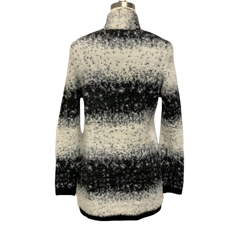 Ombre Open Front Cardigan Sweater